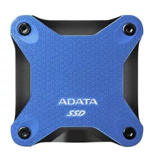 Disco Sólido Ssd Externo Adata Asd600q-480gu31-c 480gb Azul