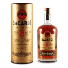 Ron Bacardí Gran Reserva 8 Años. Con Estuche. 1 Litro