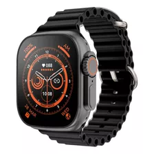 Reloj Smart Watch Pantalla 45mm Con Strap Ocean S8 Negro