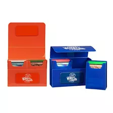 Carpeta Y Funda Para Tarj Monster Protectors Double Deck Box