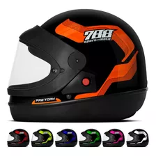 Capacete Automatico Sport Moto 788 Pro Tork Masc Femin Origi