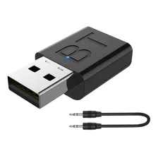 Transmissor E Receptor Sem Fio Usb V5.0 2 Em 1 Adaptador