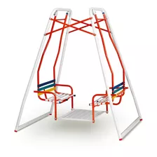 Hamaca P/4 Niños Asiento C/cinta Pvc Caño Refor. Pint./epoxi