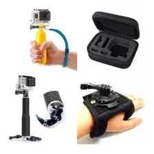 Kit Acessórios Gopro Sjcam Eken Xiaomi Yi Go Pro Bastão