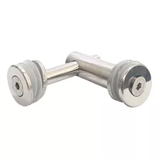 Conector De Aço Inox 304 90º Vidro/vidro