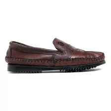 Sapato Mocassim Masculino Sapatilha 100% Couro