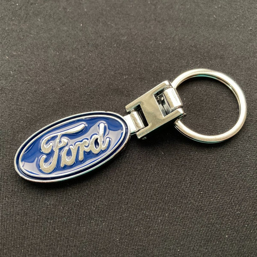 Llavero Emblema Ford Logo Metal 3d Foto 3