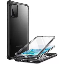 Funda Para Samsung Galaxy S20 Plus (transparente-negro)