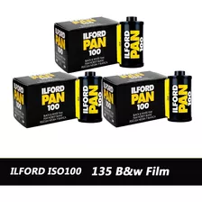 Película Negativa Ilford Pan 100 En Blanco Y Negro, 3 Rollos