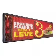 Painel De Led Rgb, Letreiro Luminoso De Led 167x 60cm Indoor