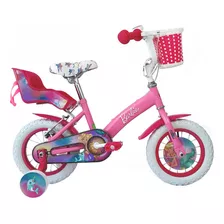 Bicicleta Barbie Rodado 12 Color Rosa