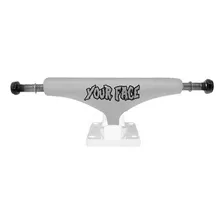 Truck Your Face Skateboards Pro 139mm Vazado Branco (par)