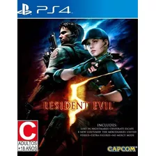 Jogo Resident Evil 5 Ps4 Midia Fisica