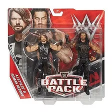 Wwe Aj Styles Y Roman Reigns Action Series 45 Figura, 2