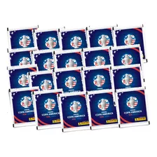 Kit 100 Figurinhas Da Copa América Usa 2024 São 20 Envelopes