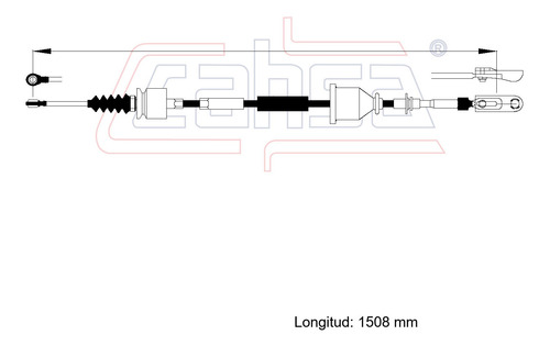 Cable Selector Velocidades Para Chrysler Concorde 1998 2.7l Foto 2