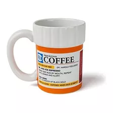 Bigmouth Inc. The Prescription Coffee Mug - Divertida Taza D