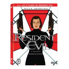 Box Dvd Coleção Resident Evil - 5 Filmes