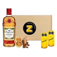 Tanqueray Sevilla + 2 Botanicas +2 Tonic + Caja Regalo - Zb