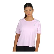 Remera Running Topper Up Mujer En Rosa | Stock Center