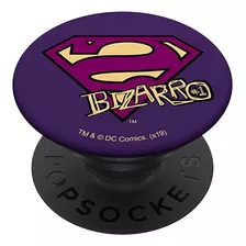 Superman Bizarro Shield Logo Popsockets Swappable Popgripsu