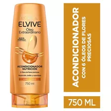 Acondicionador Elvive Oleo Extraordinario Nutrición 750 Ml