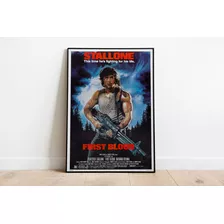 Poster Afiche Rambo I Ii Iii 60x90 - Solo Lámina