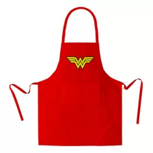 Mandil Wonder Woman (d0384 Boleto.store)