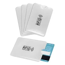 Capa Protetor De Cartão Bancário Anti Furto Rfid Kit 5 Uni