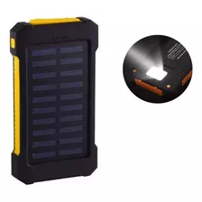 Top Banco De Energia Solar Impermeável 20000mah 2 Portas Usb