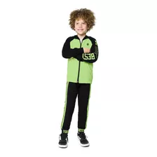 Conjunto Moletom Masculino Infantil Casaco+calça Kyly 