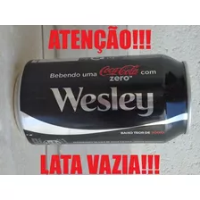 Lata Coca Cola Zero Vazia Com Nome - Wesley
