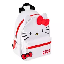 Mochila Bolso Hello Kitty Blanca Escolar Sanrio Kawaii