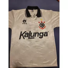 Camisa Do Corinthians Antiga 1992 Finta Kalunga 