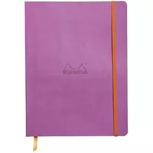 Cuaderno Flexible Rhodia 19x25cm (puntos) Lila