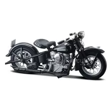 Miniatura Harley-davidson 1948 Fl Panhead - Maisto 1:24