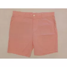 Bermuda Short Pantalón Corto Cuadrille Lacoste Talle 46 