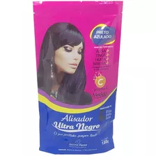 Henê Ultra Negro Alisador Divina Dama 180g Preto Azulado