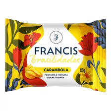 Sabonete Em Barra Francis Brasilidades Carambola 80g