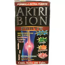 Artri Bion Forte Verde 100 Tabs 500 Mg C/u Reforzado Ajo Rey