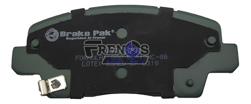 Pastilla Freno Del Brake Pak Para Kia Picanto Foto 4