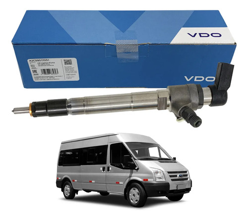 Bico Injetor Transit 2.2 Bk2q9k546ag A2c59517051 Vdo