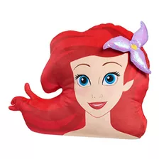 Disney Princess Character Head 12.5 Pulgadas Ariel De Peluch