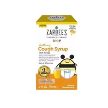 Zarbees Jarabe Para La Tos Cough Syrup Dark Honey 59 Ml