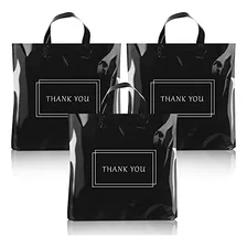 100 Pieces Thank You Bags For Business,12 X 15.7 Inch T...