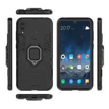 Huawei Y7 2019 / Case Black Panther + Tempered Glass 9h