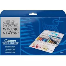 Winsor Pintura Cotman Newton Color De Agua Mas Conjunto...