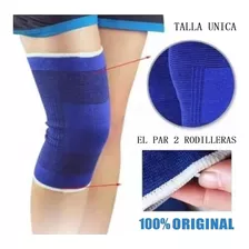 Rodillera Elástica Compresión Talla Única 2 Pzs Deporte Gym