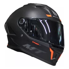 Capacete Mt Helmets Ff126 Stinger 2 Solid Capacete Preto Fosco Tamanho M (57-58 Cm)