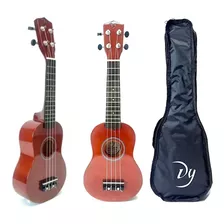 Ukelele Soprano Dy Uk Músicos Profesionales + Colores + Mejor Afinación + Funda + Envío Gratis